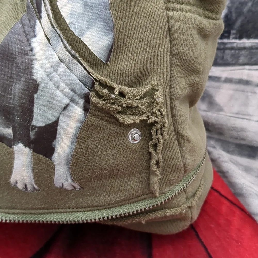 Fuzzy Nation corduroy and cloth bag Boxer